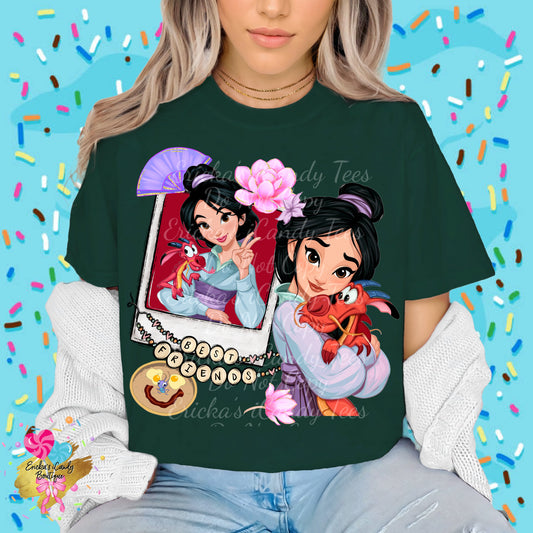 Warrior Bestie Polaroid  - Kids & Adult Apparel