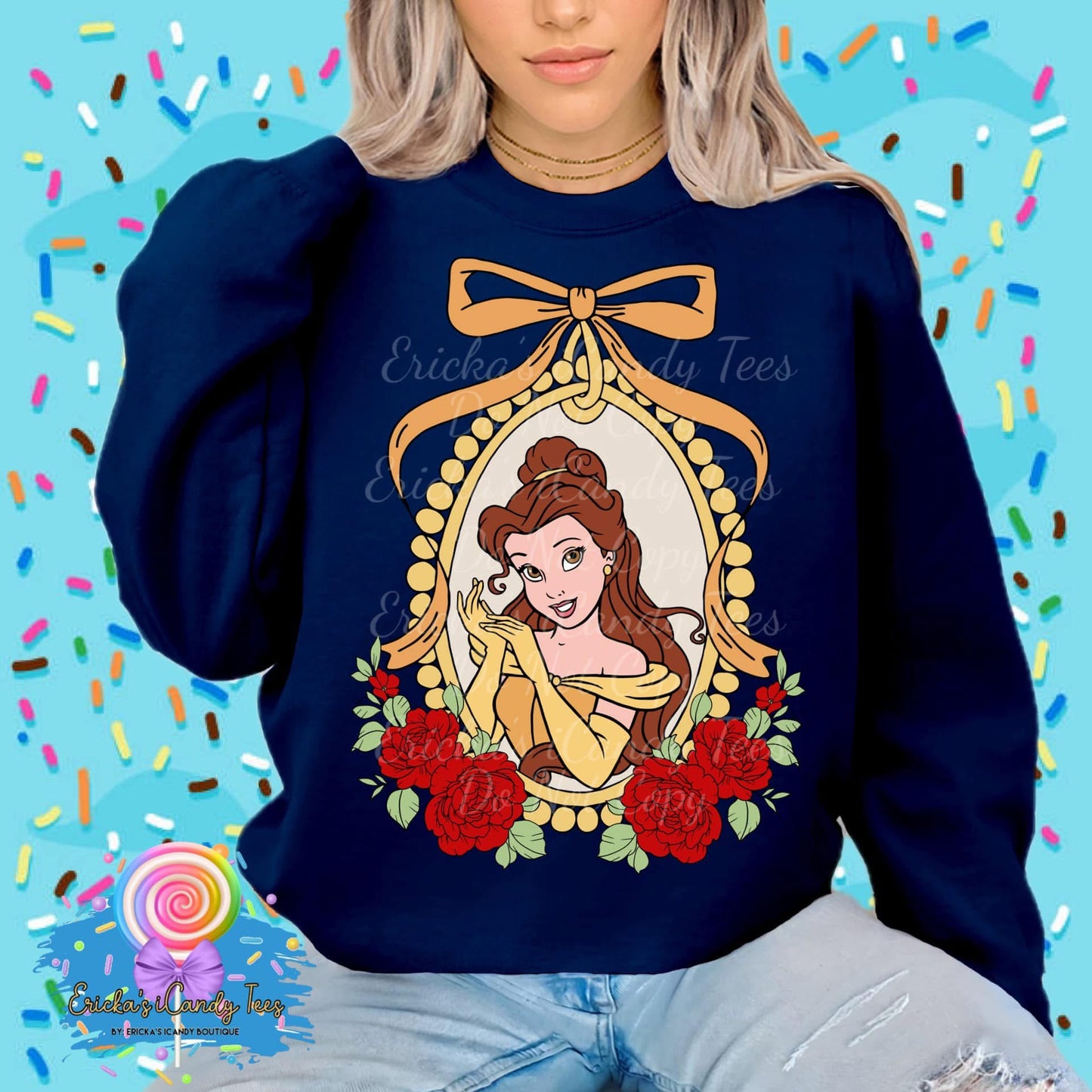 All Princess Floral Coquette Frame - Kids & Adult Apparel