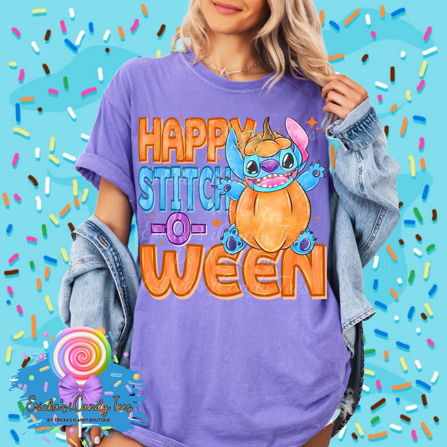 Happy Stitch-O-Ween - Kids & Adult Apparel