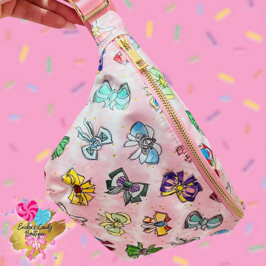 Princess Bows - Large Fanny Belt Bag
