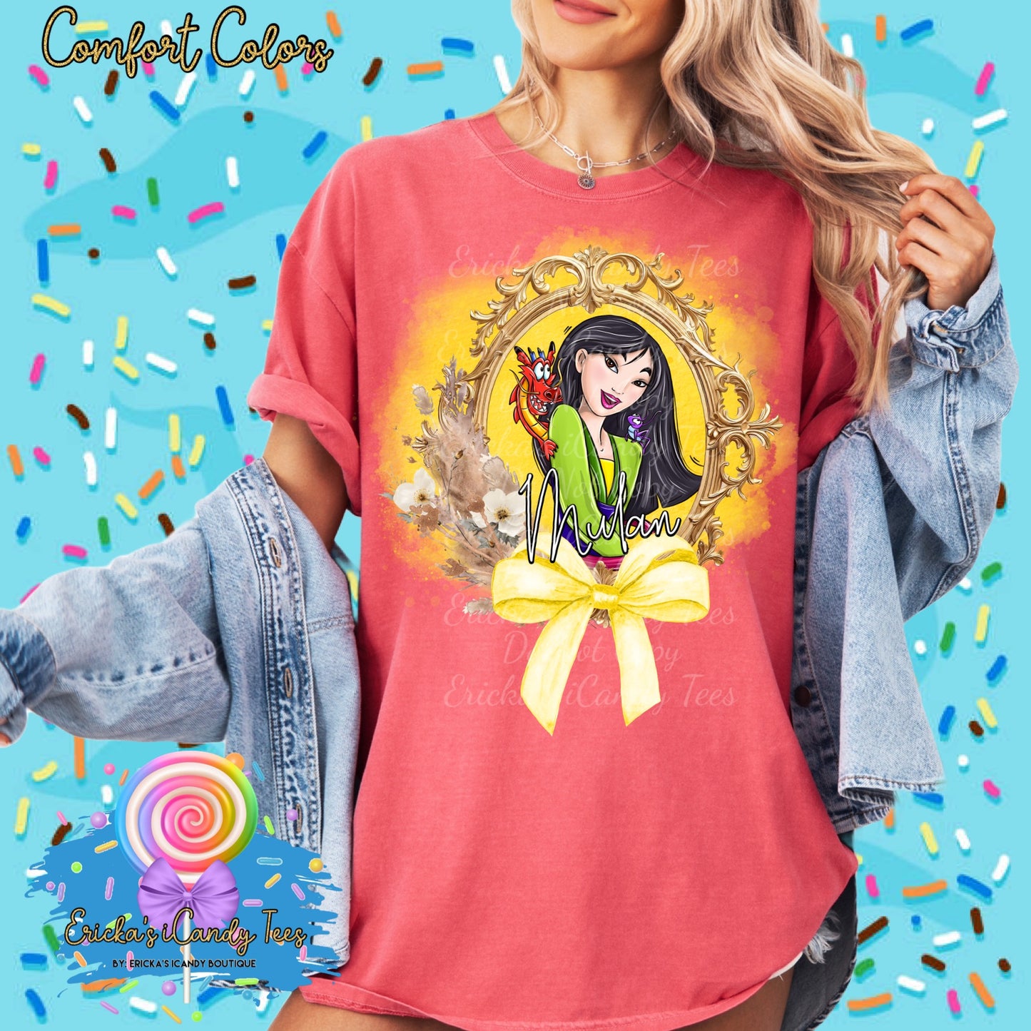 All Princess Coquette Bow Frame - Apparel