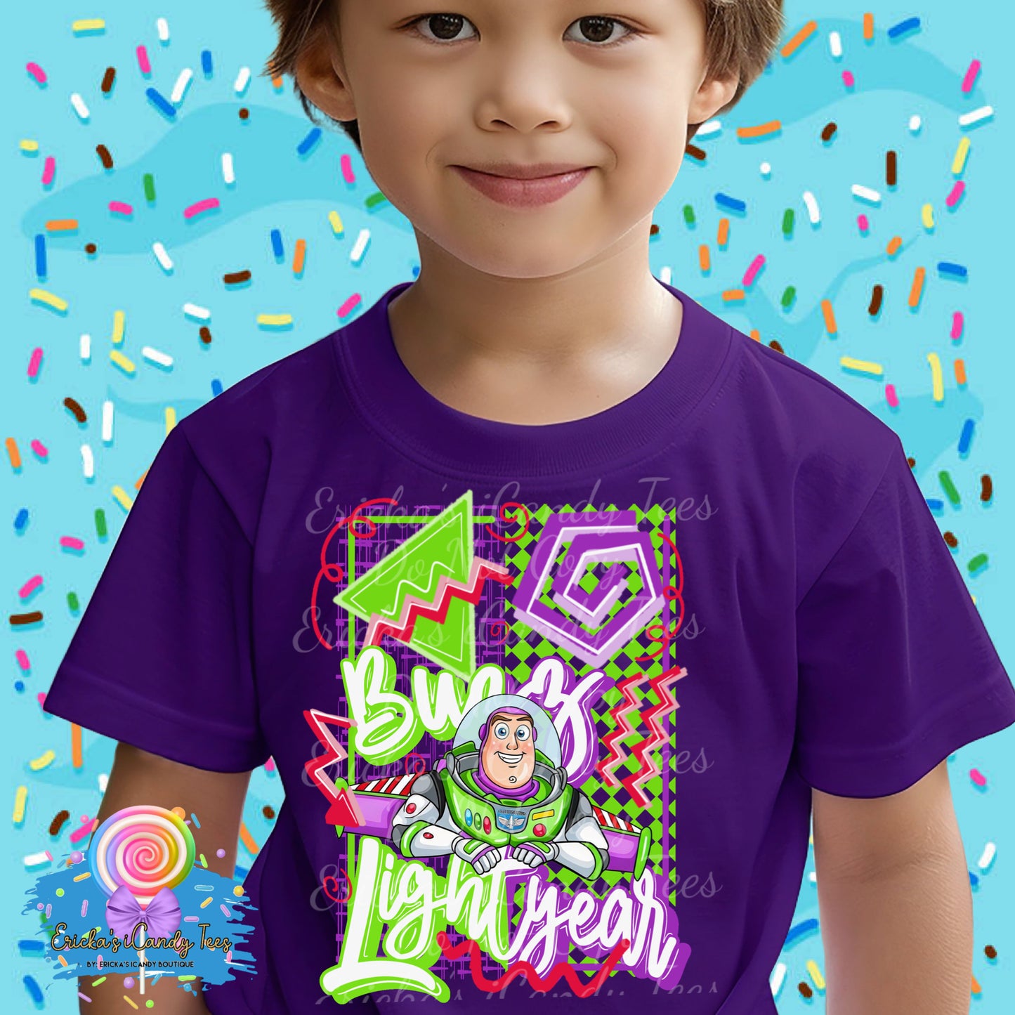 Retro Space Ranger - Kids & Adult Apparel