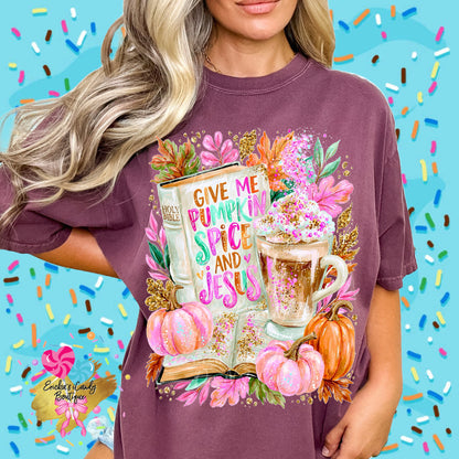 Pumpkin spice & Jesus - Kids & Adult Apparel