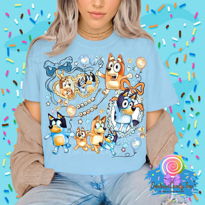 Blue Dog Locket - Kids & Adult Apparel