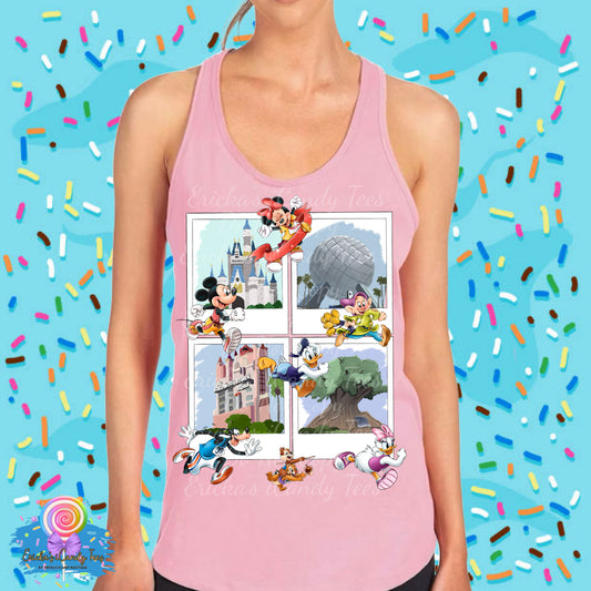 Running through the parks - Kids & Adult Apparel