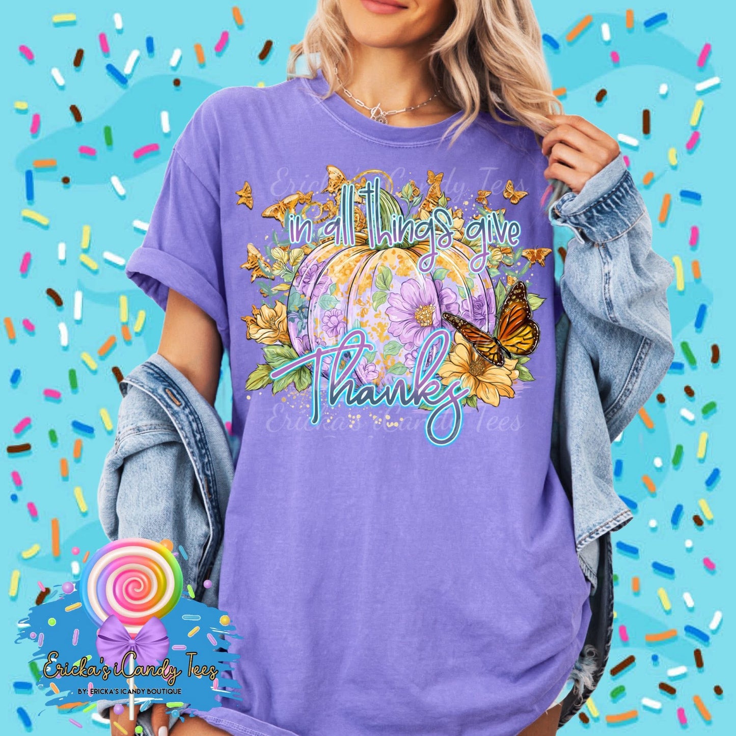 In All Give Thanks - Kids & Adult Apparel