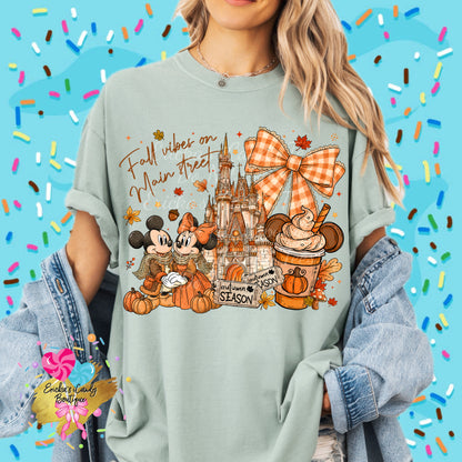 Fall vibes on Main Street - Kids & Adult Apparel
