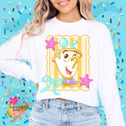 Summer Frame Teacup - Kids & Adult Apparel
