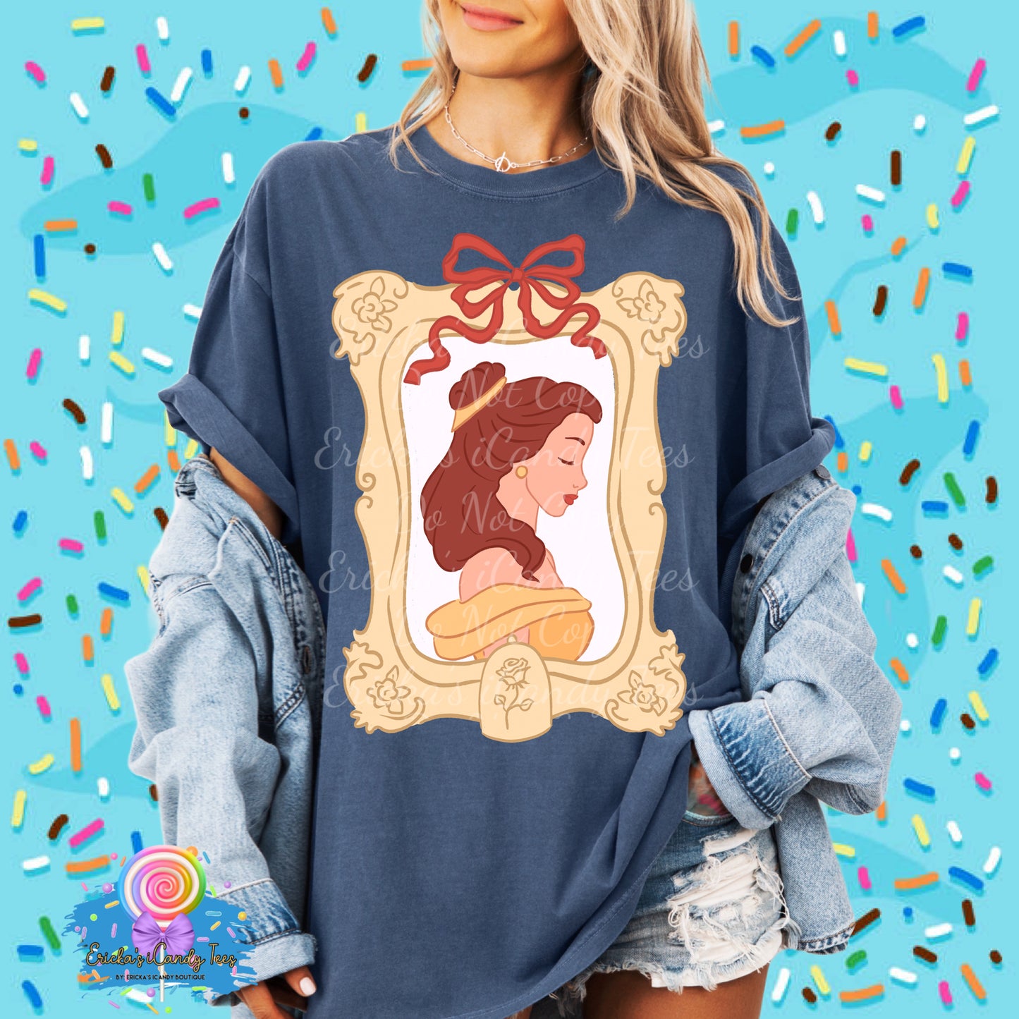 Rose Princess Coquette Frame - Kids & Adult Apparel