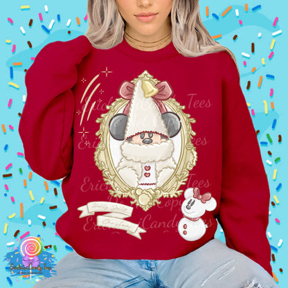Mouse Christmas Gnome- Tees & Sweatshirts
