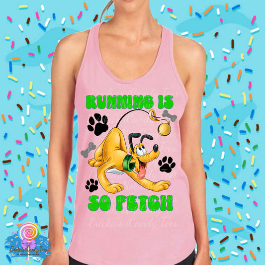 Running is so fetch - Kids & Adult Apparel