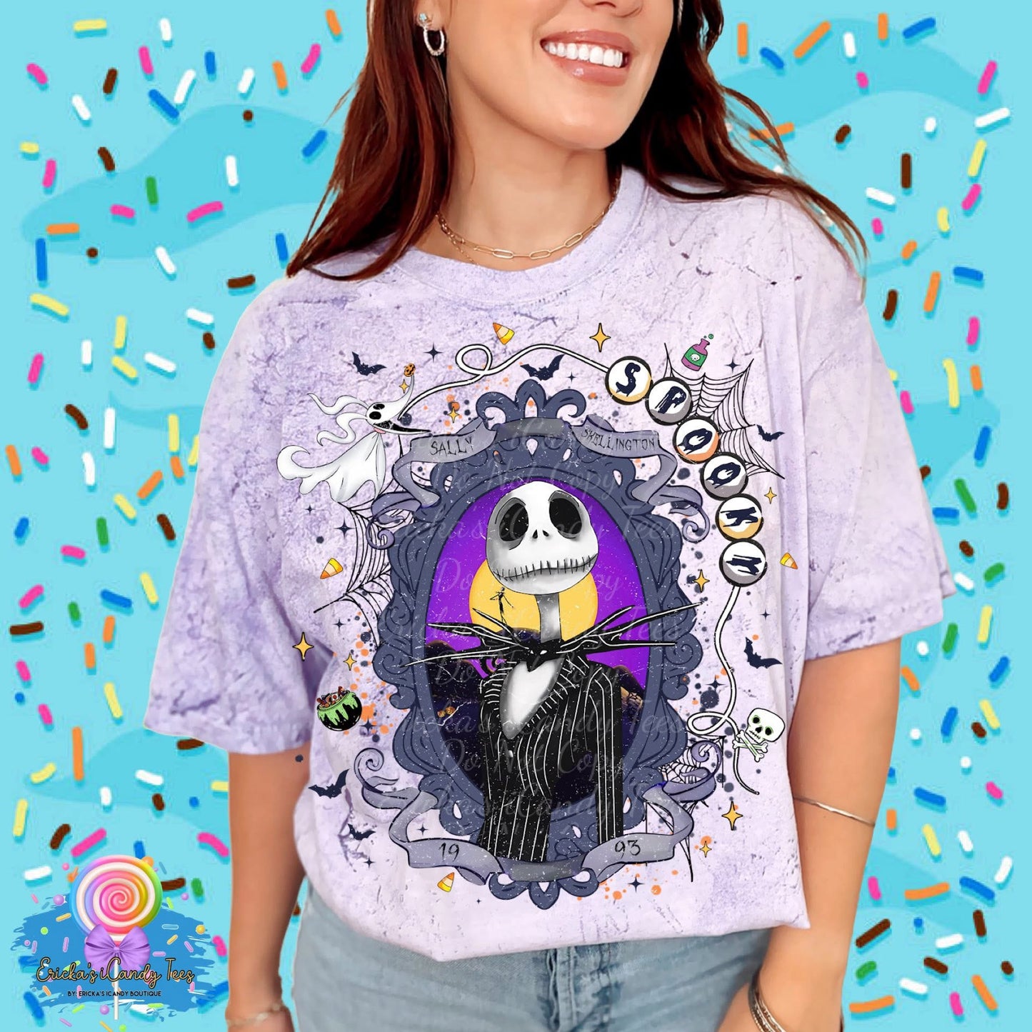 NBC Frame (Jack Or Sally) - Kids & Adult Apparel