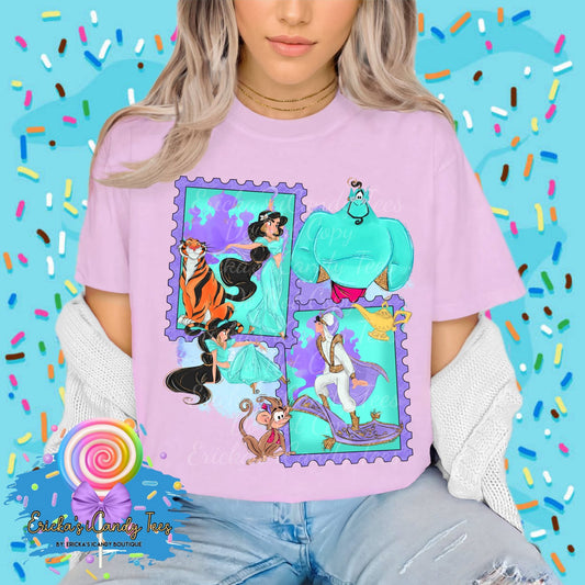 Arabian Princess Stamps - Kids & Adult Apparel