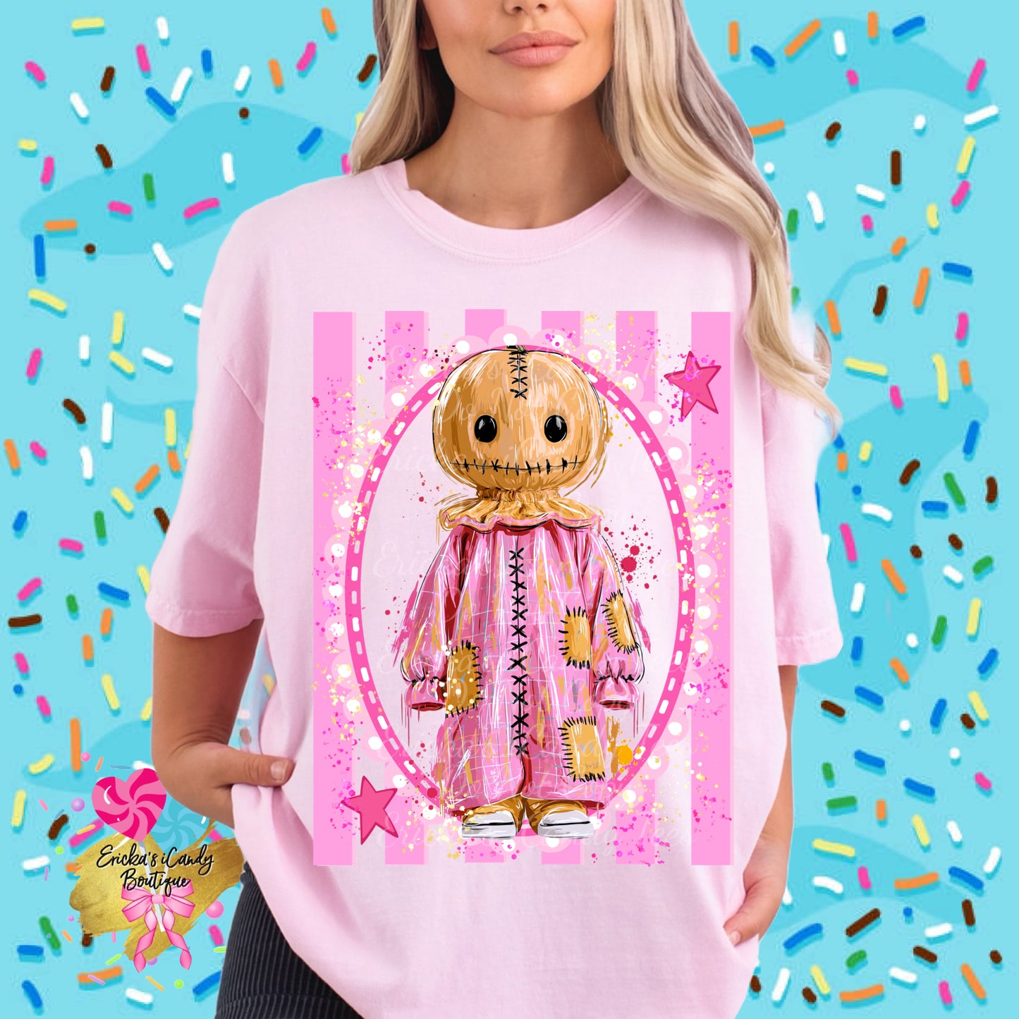Sam In October We Wear Pink - Kids & Adult Apparel