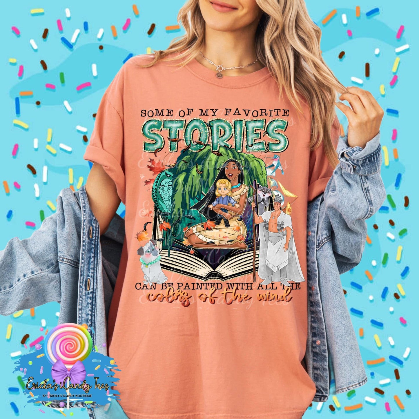 Colors Of The Wind Stories Collection - Kids & Adult Apparel