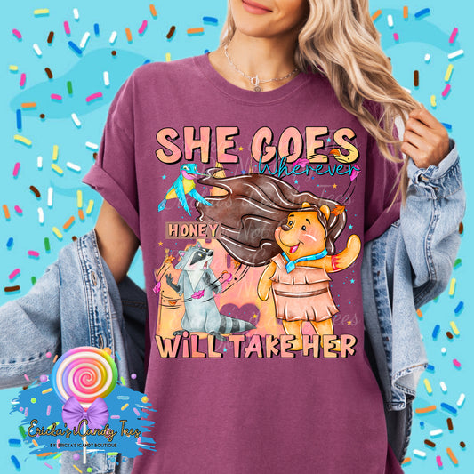 Pooh / Pocahontas Mashup - Tees & Sweatshirts