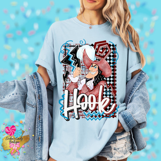 Retro Hook - Kids & Adult Apparel