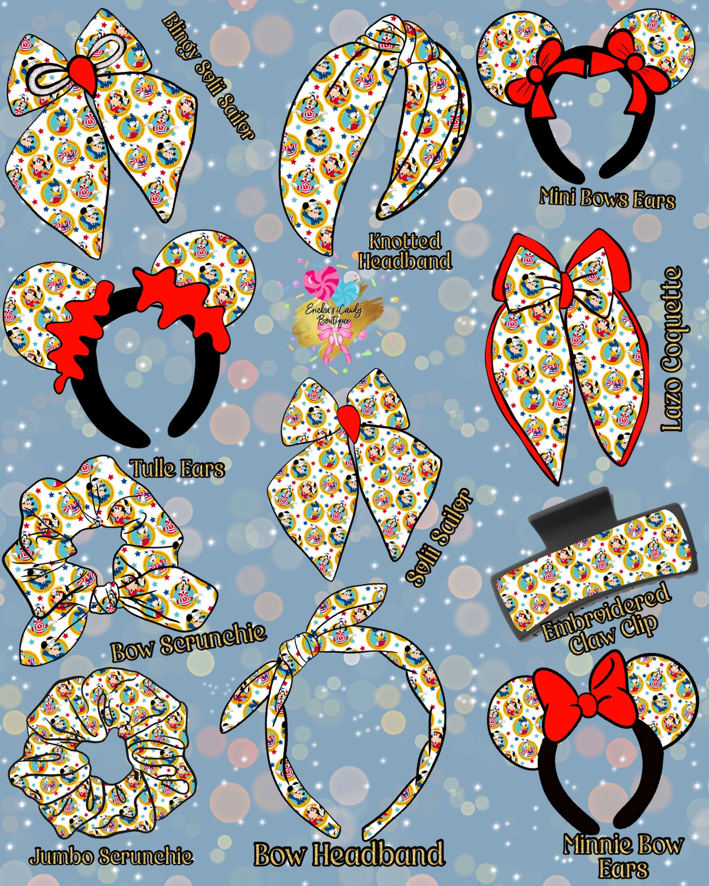 Fab 5 Cruise - Hair Candy Accessories Preorder