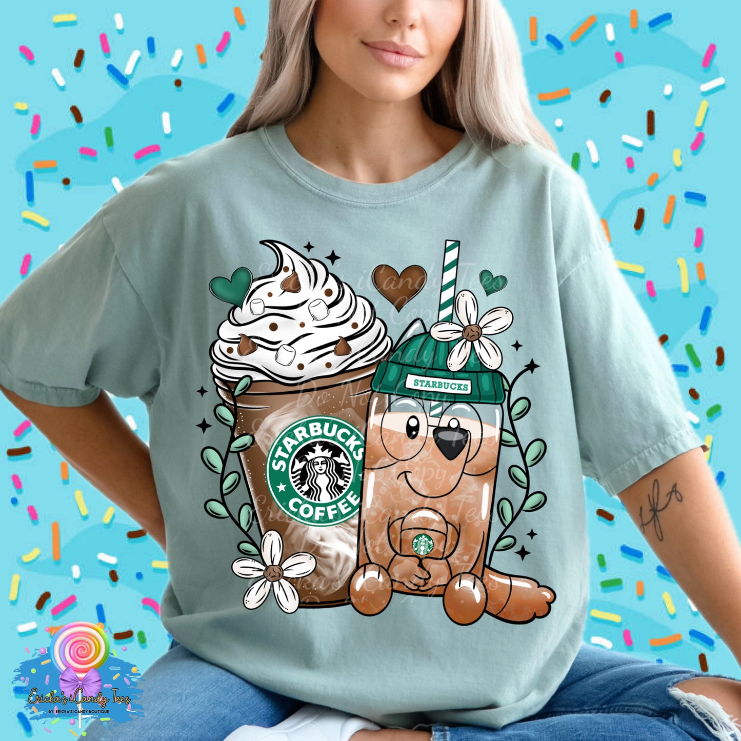 Starbies Glass Characters - Apparel