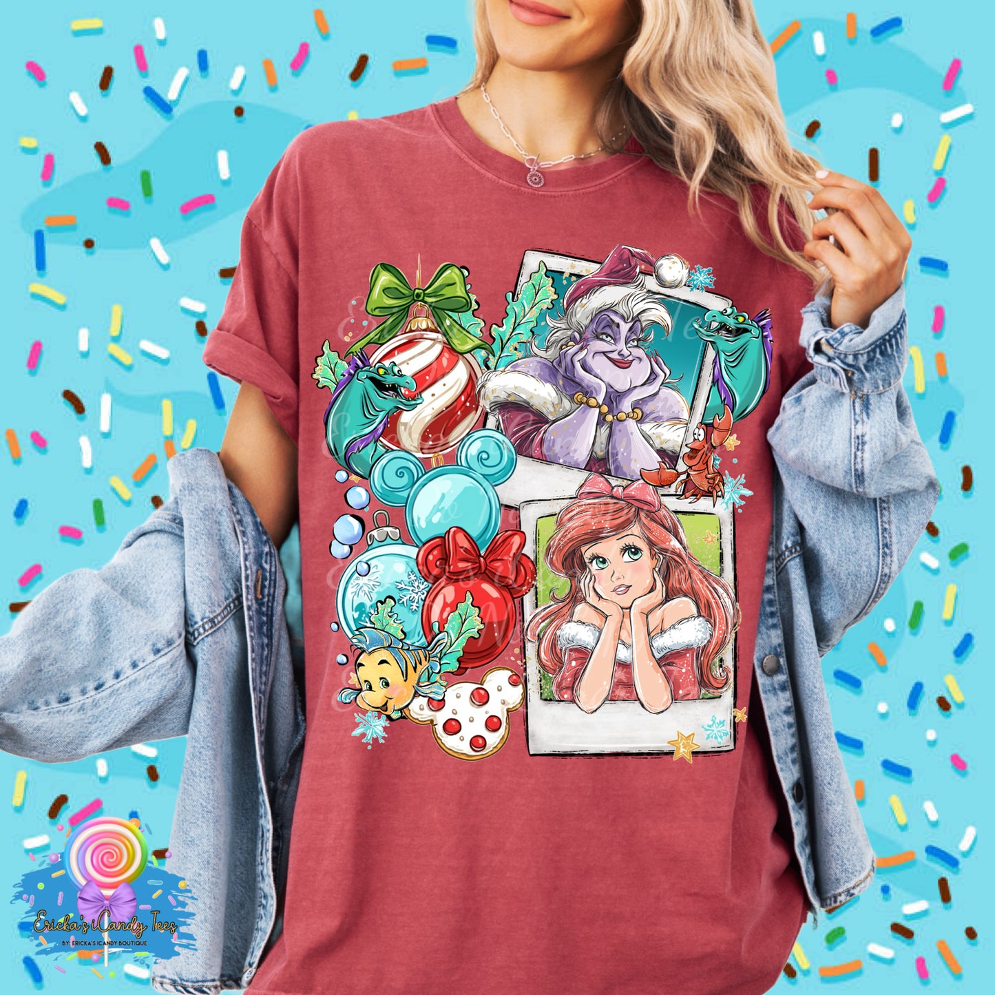 Ariel Ornament Polaroid - Tees & Sweatshirts