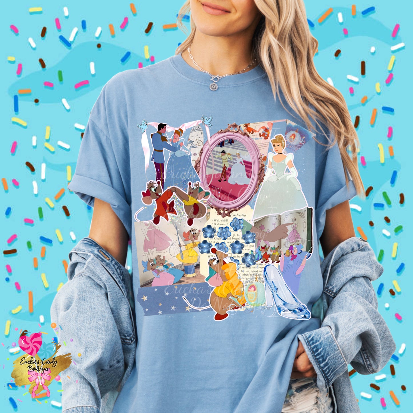 Glass Slipper Princess Scrapbook - Kids & Adult Apparel