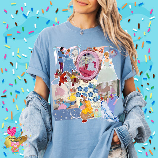 Glass Slipper Princess Scrapbook - Kids & Adult Apparel