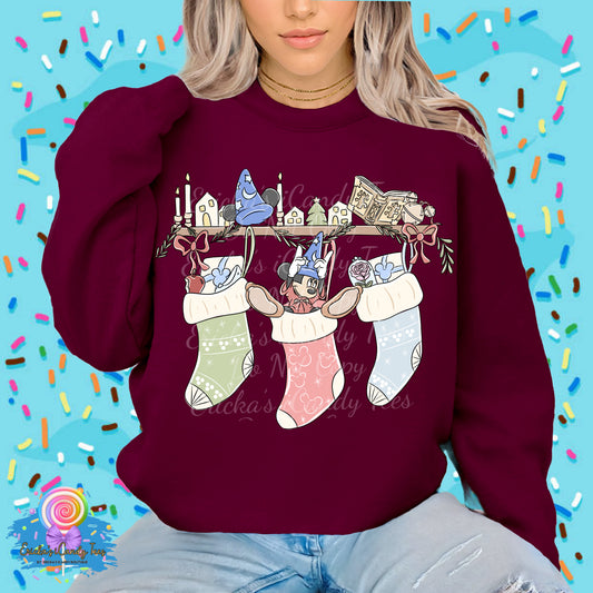 Sorcerer Mouse Stocking - Tees & Sweatshirts