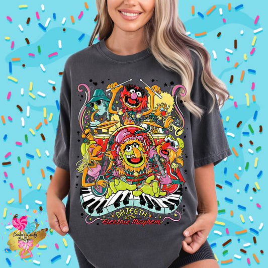 Electric Mayhem Piano - Kids & Adult Apparel