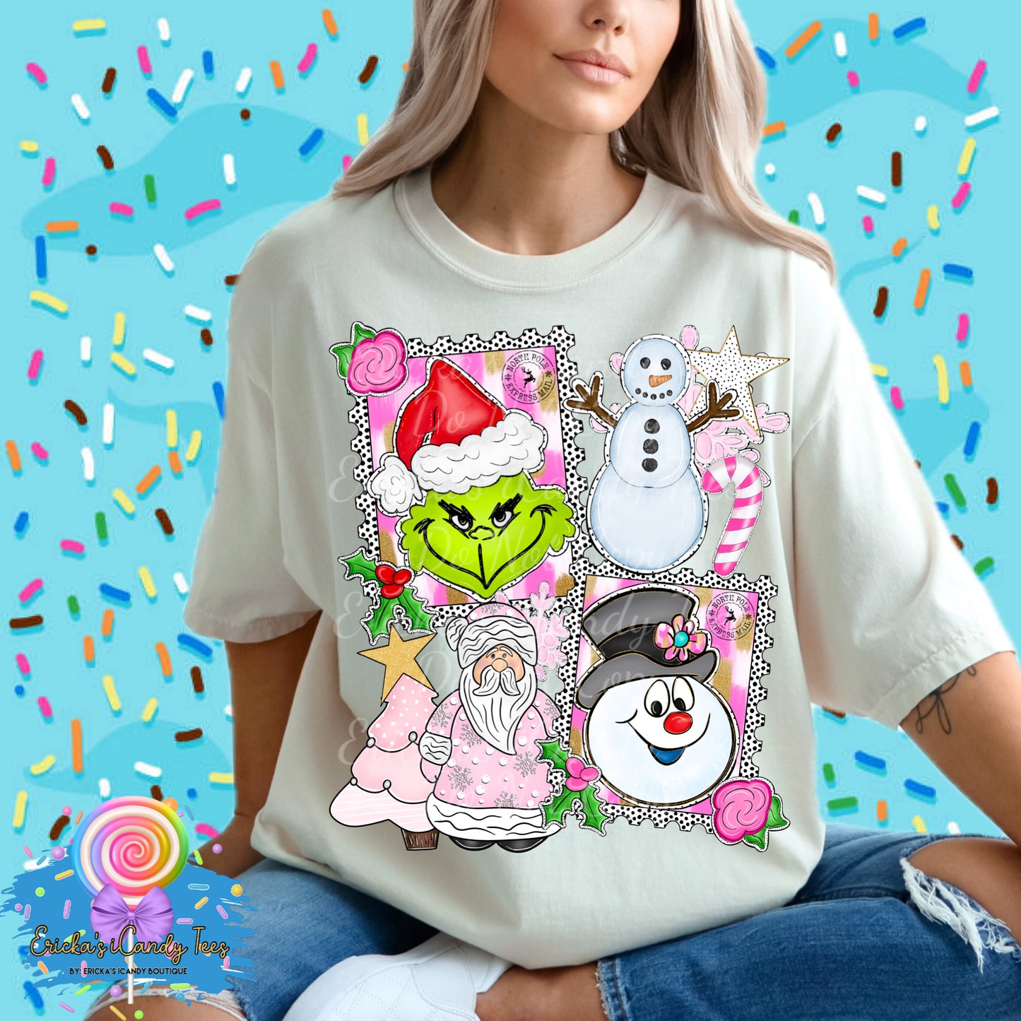 Christmas Stamps - Tees & Sweatshirts