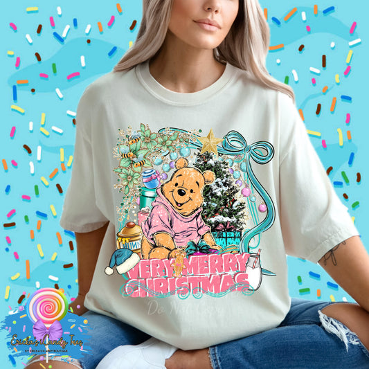 Pooh Verry Merry Christmas - Tees & Sweatshirts