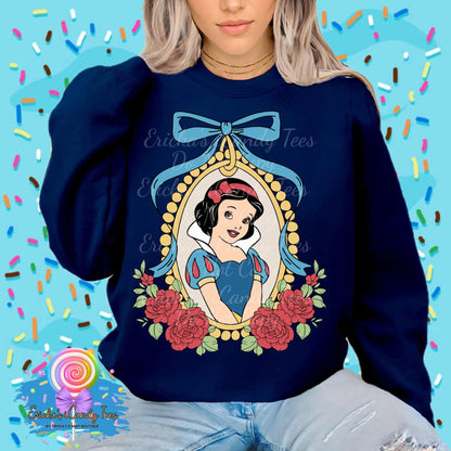 All Princess Floral Coquette Frame - Kids & Adult Apparel