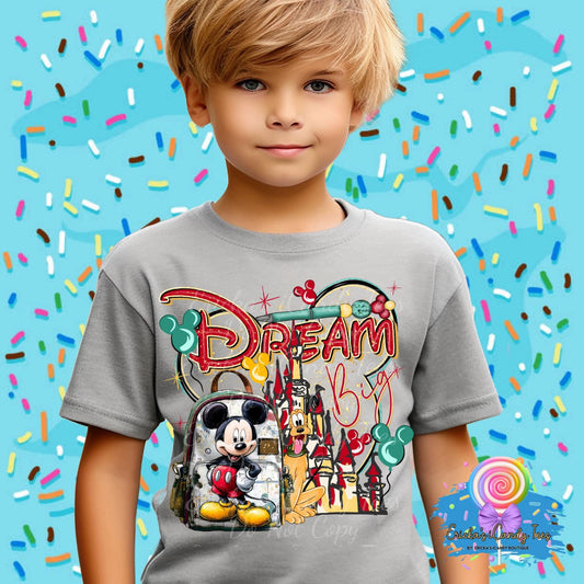 Dream Big Boy Mouse - Kids & Adult Apparel