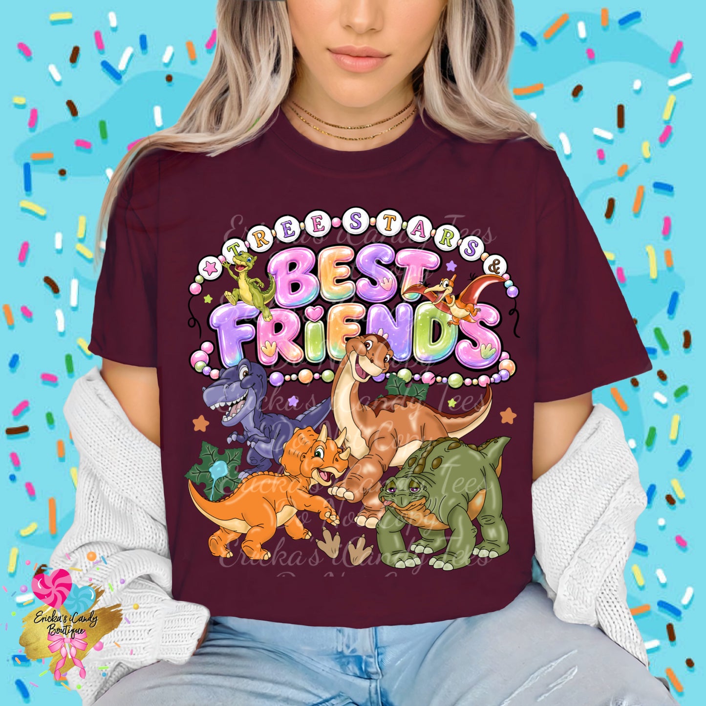 Best Friends Rawr - Kids & Adult Apparel