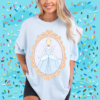 All Princess Back Frame - Kids & Adult Apparel