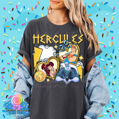 Greece Hero Heart Locket - Kids & Adult Apparel