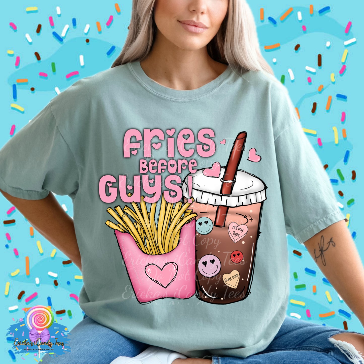 Fries before guys - Apparel