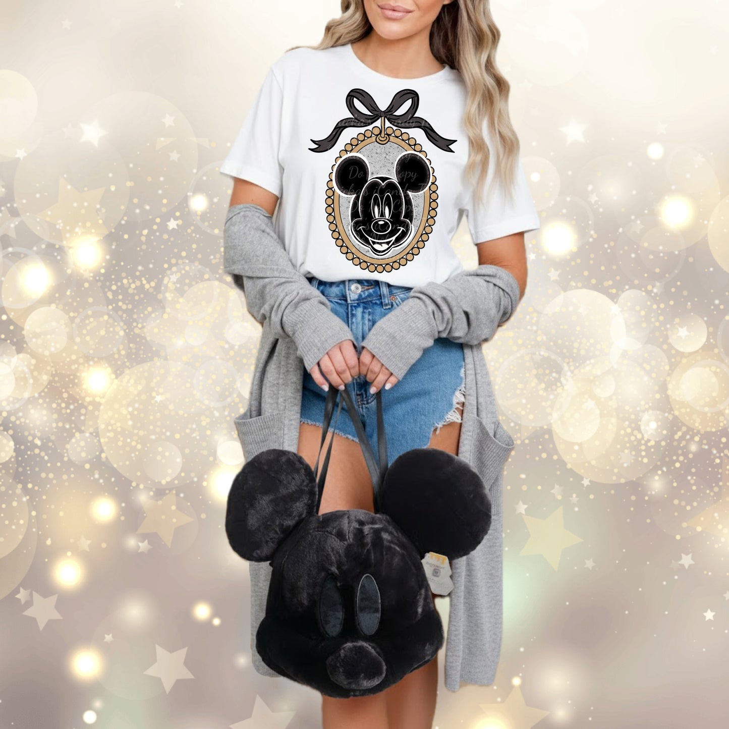 Glitter Mouse Coquette Frame Sandy’s Magical Treasure Collab  -  Kids & Adult Apparel