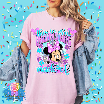 Mouse What dreams are made of  - Kids & Adult Apparel