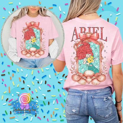 Ariel Vintage Coquette - Front & Back Tees & Sweatshirts