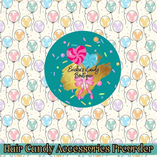 Pastel Ballons - Hair Candy Accessories Preorder