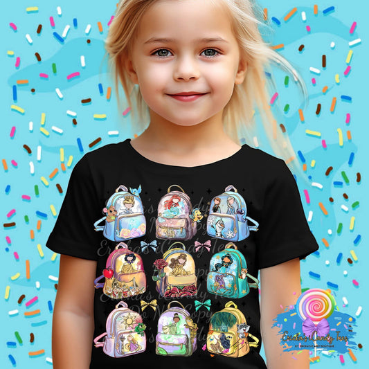 Princess Backpacks - Kids & Adult Apparel