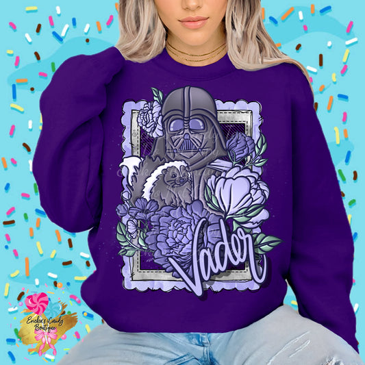 Purple Vader Square - Kids & Adult Apparel