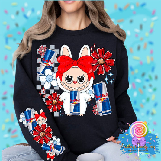 Labubu Red Bull - Tees & Sweatshirts