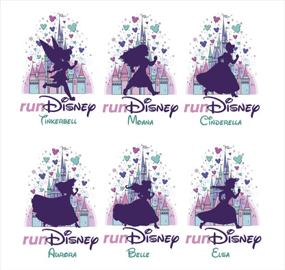 Customizable Princess Marathon 2026 - Front & Back Apparel