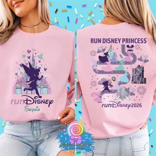 Customizable Princess Marathon 2026 - Front & Back Apparel