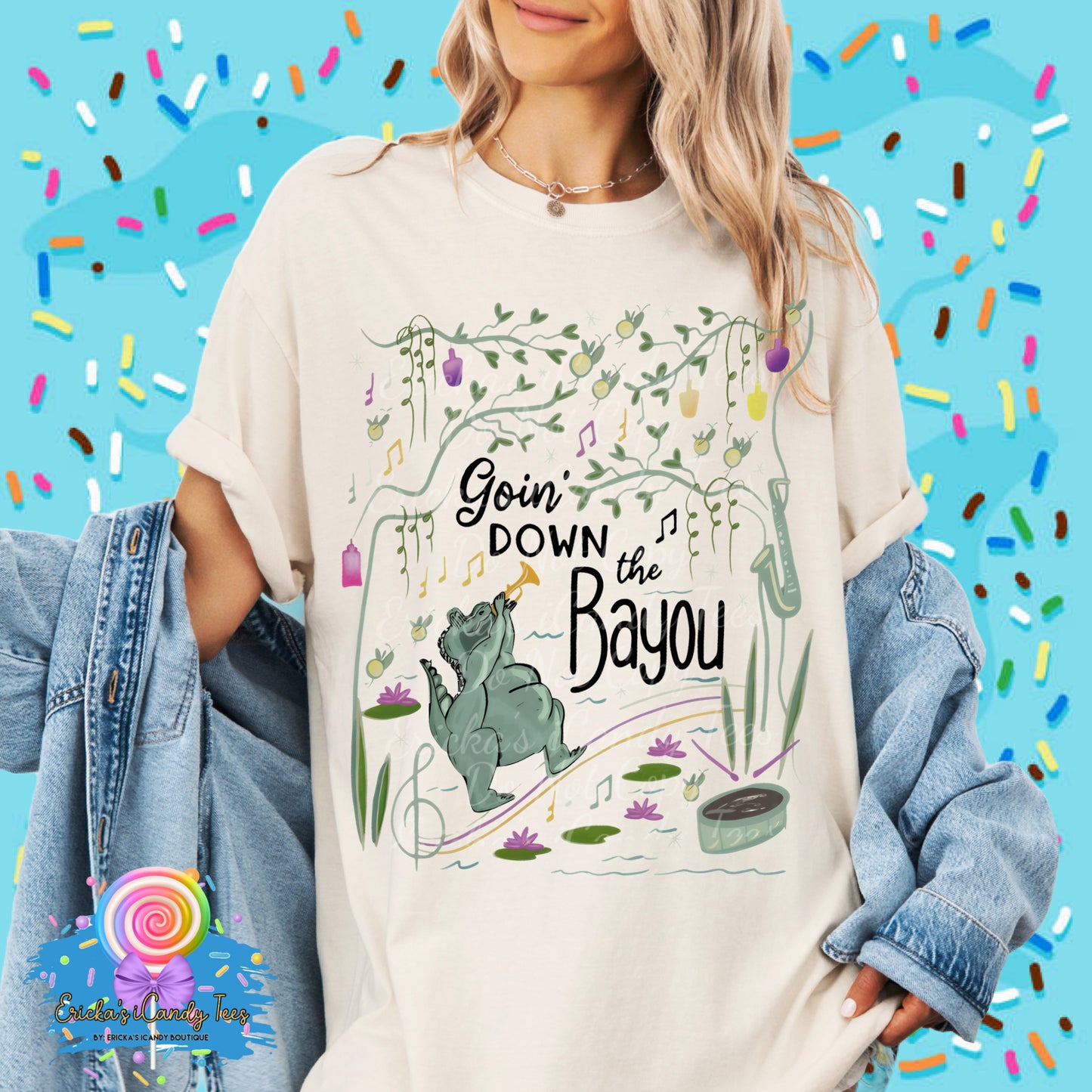 Goin’ down the bayou - Kids & Adult Apparel