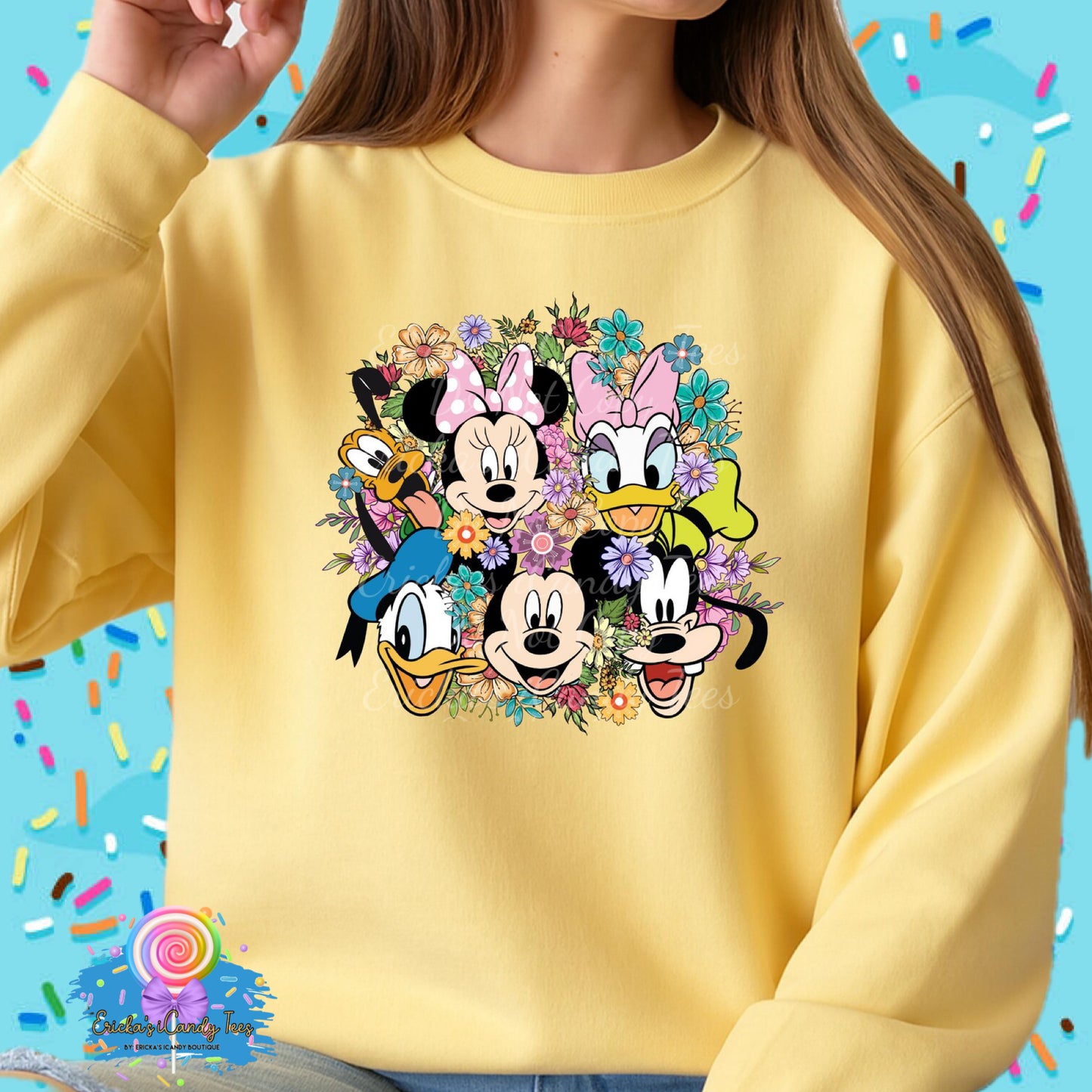 Fab 5 Florals - Kids & Adult Apparel