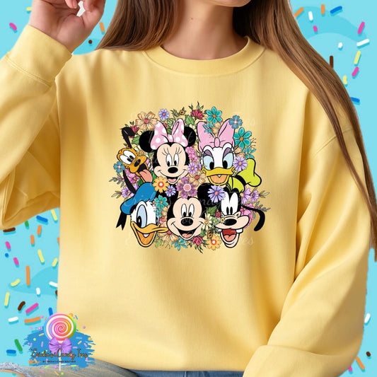 Fab 5 Florals - Kids & Adult Apparel