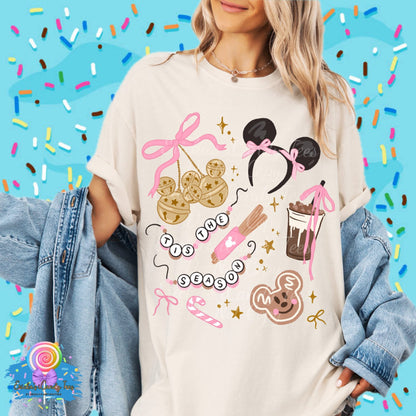 Tis The Season Pink - Kids & Adult Apparel