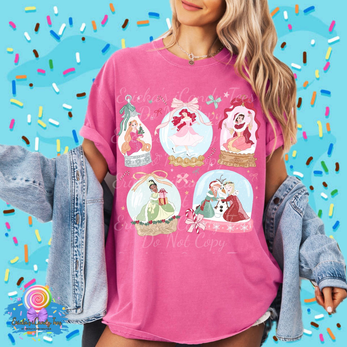 Princess Snowglobes - Kids & Adult Apparel